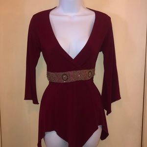 Women’s V-Cut Blouse